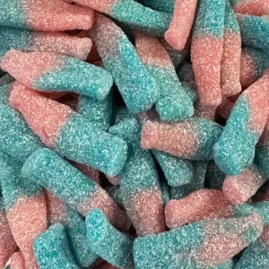 Damel Zure Bubblegum Flesjes – Halal Zure Gummies Bubblegum Snoep