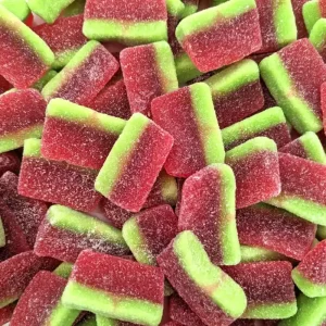 Damel Sour Watermeloen Slices – Halal Watermeloen Gummies Zuur Snoep