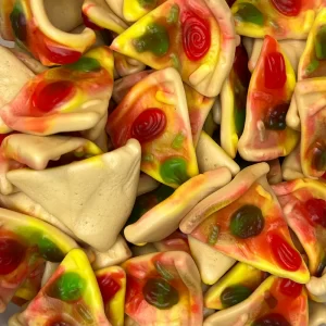 Damel Pizzapunten Snoep – Halal Pizza Gummies Zacht en Fruitig