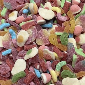 Gesuikerde Ratjetoe Mix 500gr(samenstelling varieert)