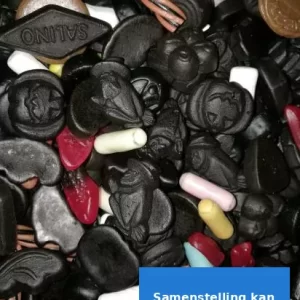 Drop zoet/zout Ratjetoe Mix 500gr (samenstelling varieert)