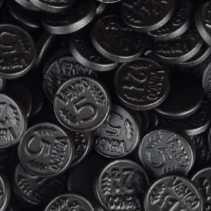 Venco Drop Munten – Stevige Drop