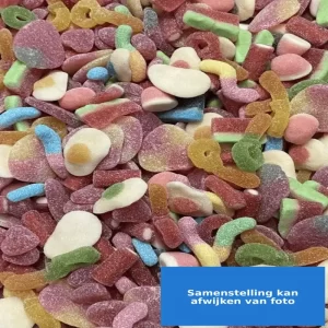 Gesuikerde Ratjetoe Mix 500gr(samenstelling varieert)