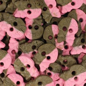 Bubs Raspberry drop skulls