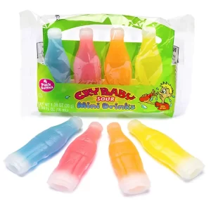 Cry Baby Sour Wax Bottles 4 Pack