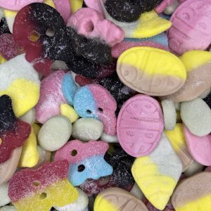 Swedish Bubs Mix – Gevarieerd Zweeds Snoep – Heerlijke Vegan Smaken (samenstelling varieert)