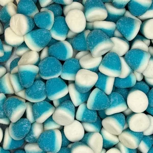 Damel Blauwe Kusjes – Zachte Fruitgums met Frisse Smaak en Suikerlaag