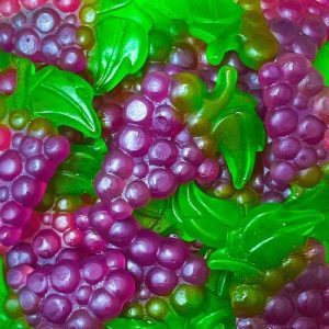 Damel Druiventrossen XL – Grote Zachte Druifvormige Snoepjes met Fruitsmaak