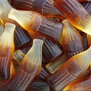 Giga Cola Flessen Snoep – Groot Formaat Cola Winegums