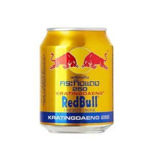 Red Bull (Krating Daeng) 250 ml – originele Thaise energiedrank
