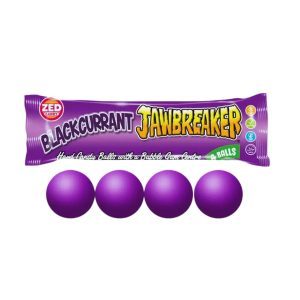 Jawbreaker Blackcurrant – Zwarte Bes Snoepbal (33g)