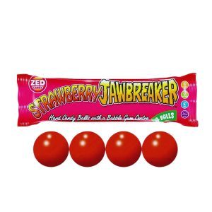 Jawbreaker Strawberry – Zoete Aardbei Snoepbal (33g)
