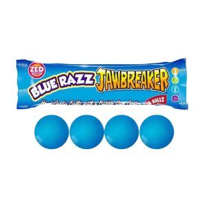 Jawbreaker Blue Razz – Blauwe Framboos Snoepbal (33g)