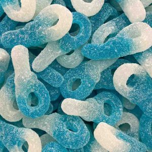 Baby Speentjes Snoep Blauw/Wit Gummies