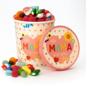 Candy Bucket Mama – Cadeau met Snoepmix