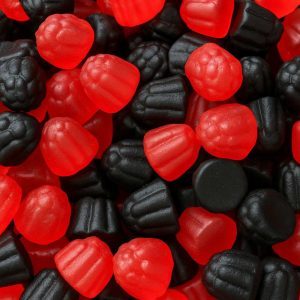 Dulce Plus Jelly Berries – Zachte Rode en Zwarte Snoepbessen | The Candyshop