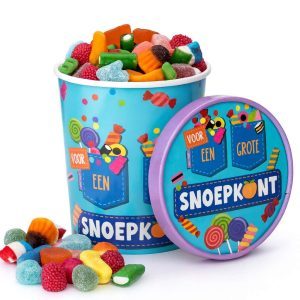 Snoepkont Candy Bucket – Cadeau met Snoepmix