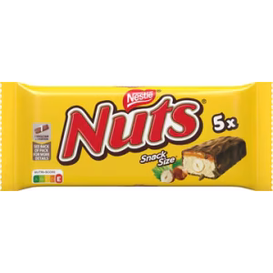 Nuts Chocoladerepen – 5 stuks (150 gram)