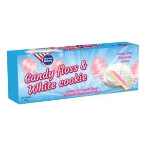 American Bakery Candy Floss & White Cookie 96gr.