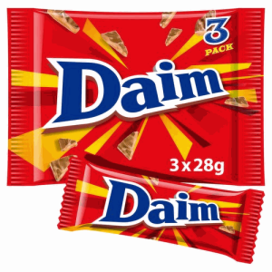 Nestlé Daim 3-Pack 84 g – Melkchocolade met Butterscotch | The Candyshop