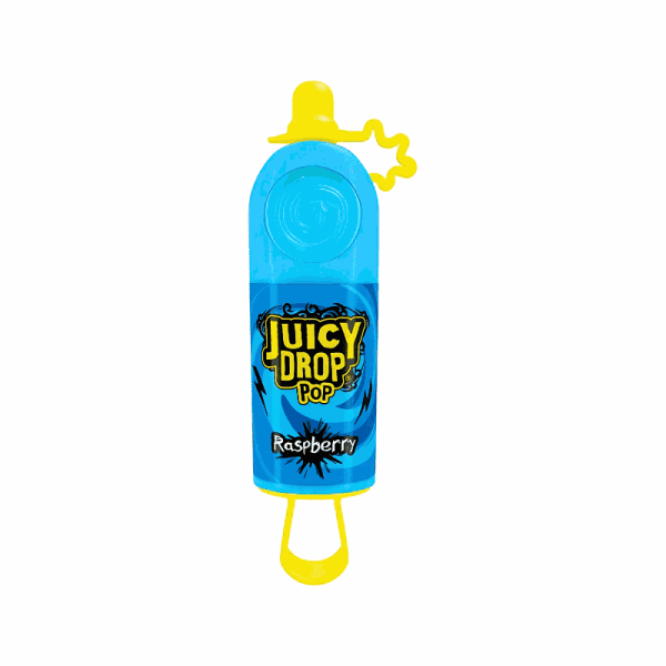 Green Raspberry Lolly Juicy Drop Pop Raspberry – Zure Lolly met Frambozengel | The Candyshop ...