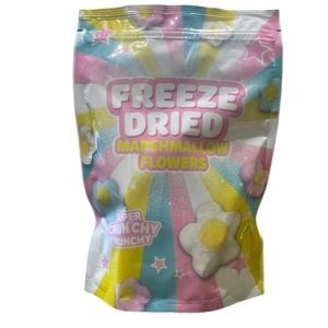 Freeze Dried Marshmallow Flowers 48g – Crunchy Gevriesdroogde Marshmallow Snoep | Freeze Dried Candy