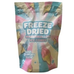 Freeze Dried Ice Cream Mallows 55g – Crunchy Gevriesdroogde Marshmallow Snoep | The Candyshop