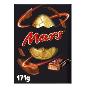 Mars Milk Chocolate Large Egg 171g – Mars Paasei Chocolade met Mars Reep