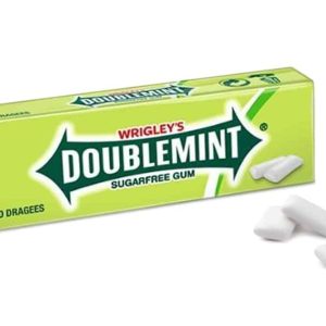 Wrigley’s Doublemint Kauwgom Suikervrij – Frisse Mint Gum 10 Stuks