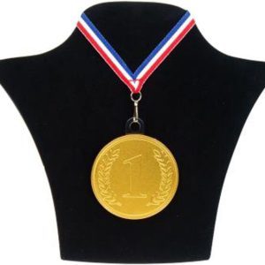 Chocolade Medaille Nr.1. - 7,5 cm met Lint – Winnaar Choco Medaille 23g