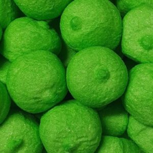 Groene Spekbollen 160g – Zacht Snoep voor Traktatie & Thema Feest | The Candyshop