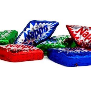 Nappo Chocolade Nougatblokjes Hazelnoot 14 Stuks – Klassieke Nougat Snoepjes