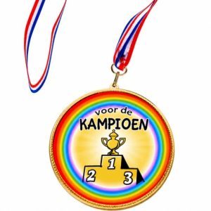 Chocolade Medaille Kampioen 1-2-3 – Avondvierdaagse Traktatie | The Candy Shop