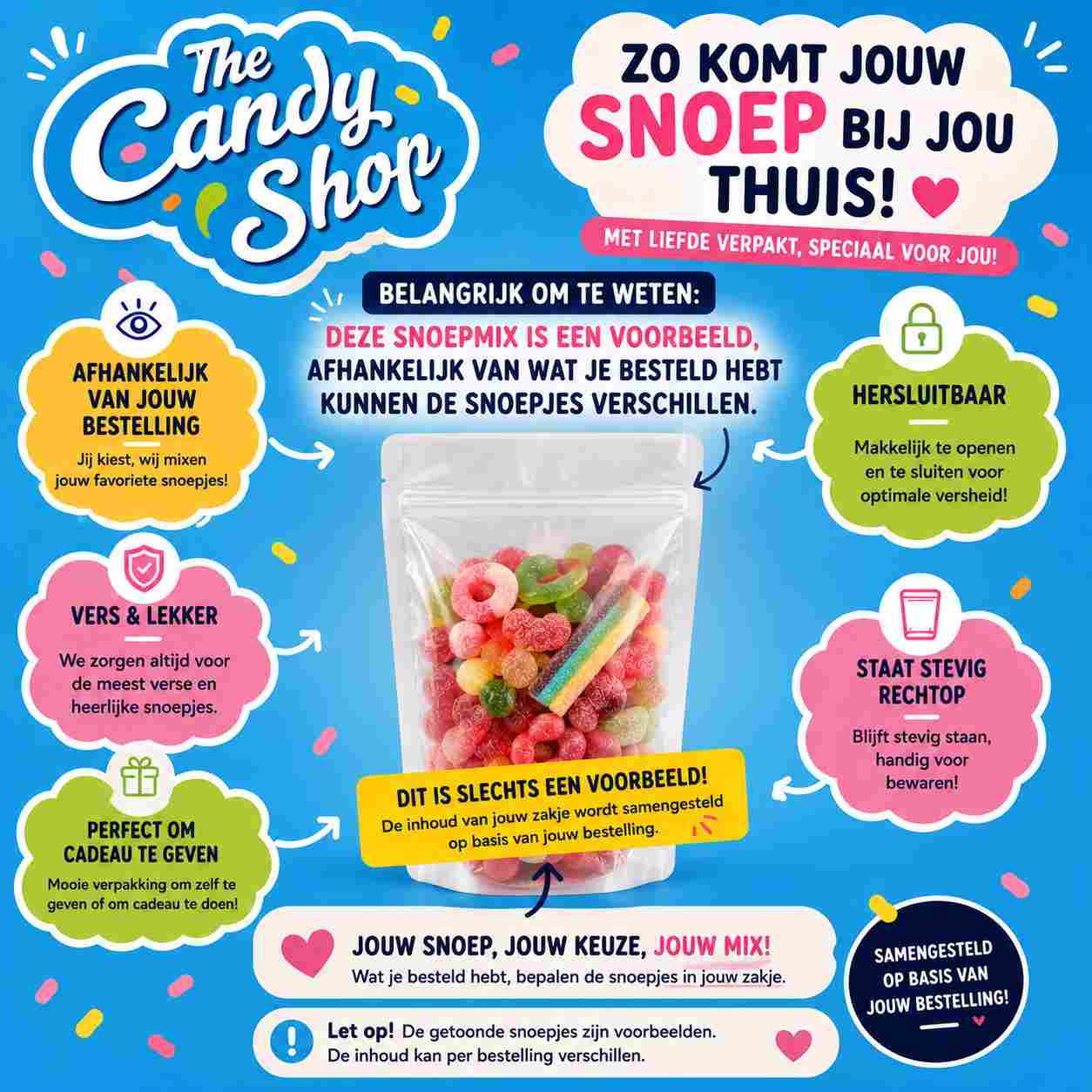 Schuttelaar Gevulde Buttercream – Ouderwetse Snoepjes met Buttercream - Afbeelding 2