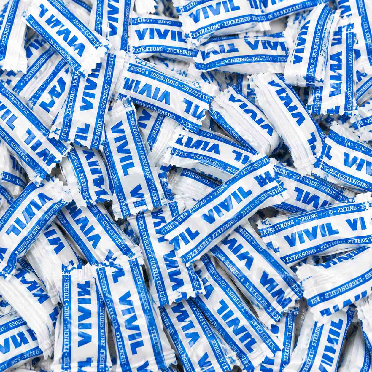Vivil Extra Strong Suikervrije Pepermunt Snoepjes