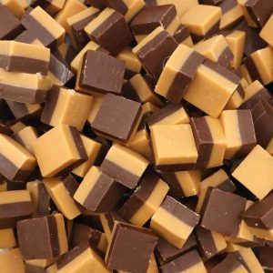 Duo Vanille-Choco Fudge – Romige Engelse fudge met vanille en chocolade