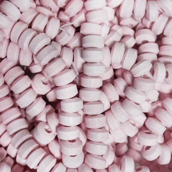 snoepketting roze – 10 stuks